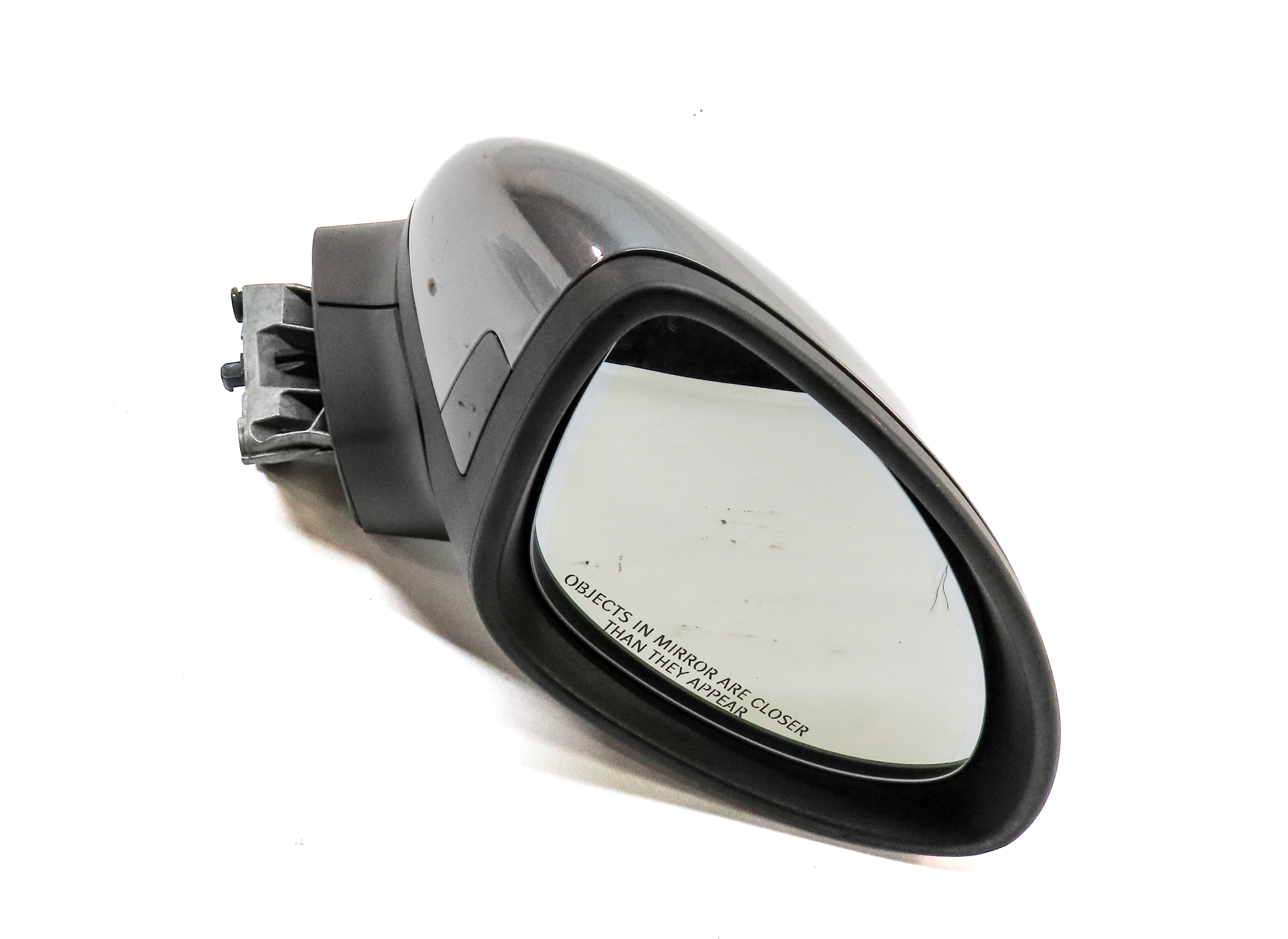 14 CAYENNE 958 FRONT RIGHT PFOLD MEM HEAT AUTODIM BLIND SPOT DOOR MIRROR(Gray) — exact item pictured